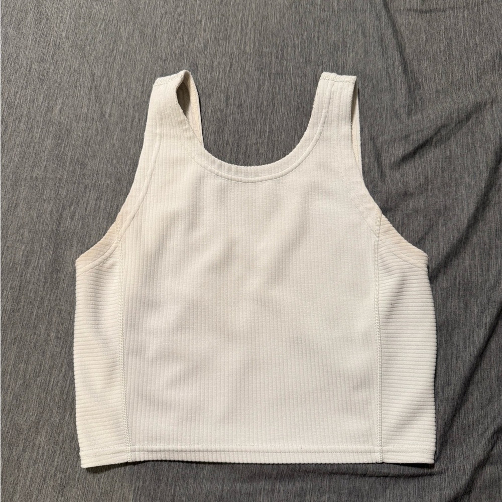 Lululemon Ribbed Softstreme Cropped Tank Top
